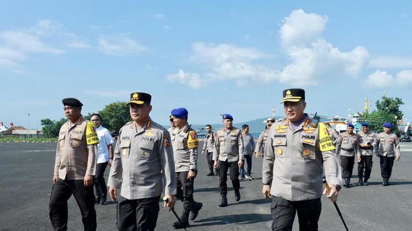 Video: Jamin Keamanan Wwf, Kapolda Jatim Cek Pelabuhan Ketapang Banyuwangi