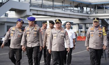 Video Kapolda Jatim Tinjau Pengamanan Wwf Di Pelabuhan Ketapang