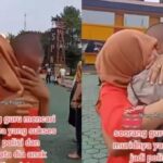 Viral, Momen Haru Guru Mengejutkan Muridnya Yang Yatim Piatu Dilantik