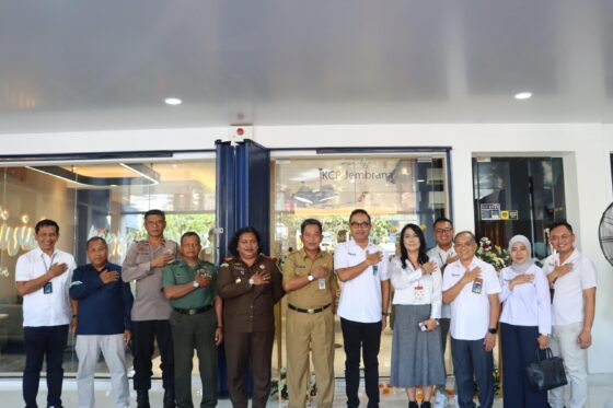 Waka Polres Jembrana Hadiri Pembukaan Kantor Bank Mandiri Cabang Jembrana