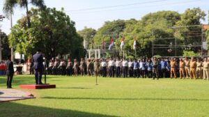 Polres Rembang Laksanakan Upacara Peringatan hari Kebangkitan Nasional ke 116 Tahun