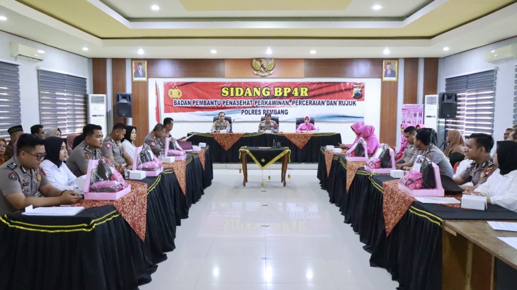 Wakapolres Rembang Sampaikan Pesan Ini saat Pimpin Sidang BP4R