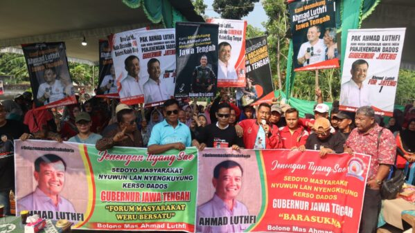 Warga Sukoharjo Deklarasi Dukung Irjen Ahmad Luthfi Maju Pilgub