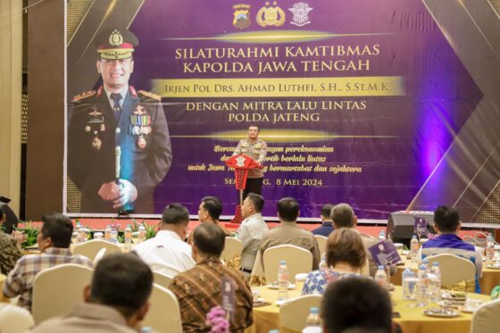 Wujudkan Jateng Gemah Ripah Loh Jinawi, Kapolda Gandeng Mitra Lalu