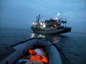 Polairud Polda Jateng, Tiga Kapal Perikanan di Perairan Batang