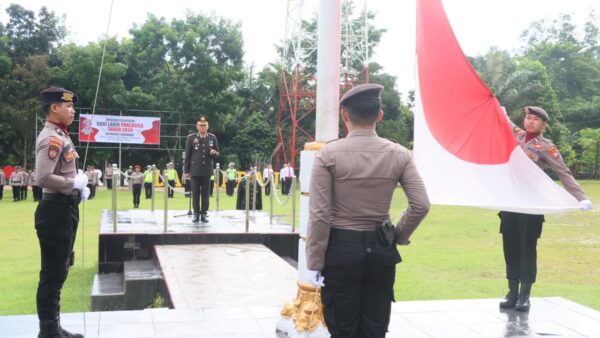 Akbp Bronto Budiyono Pimpin Upacara Bendera Peringati Hari Lahir Pancasila