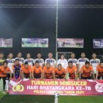 Acara Turnamen Mini Soccer Hut Bhayangkara Ke 78 Polres Lamandau Dihadiri