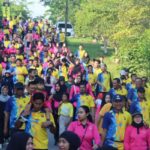 Adakan Jalan Sehat Dan Family Gathering, Polres Lamandau Peringati Hari