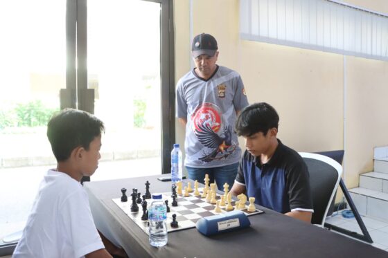 Adakan Lomba Catur, Polres Jembrana Semarakkan Hari Bhayangkara Ke 78