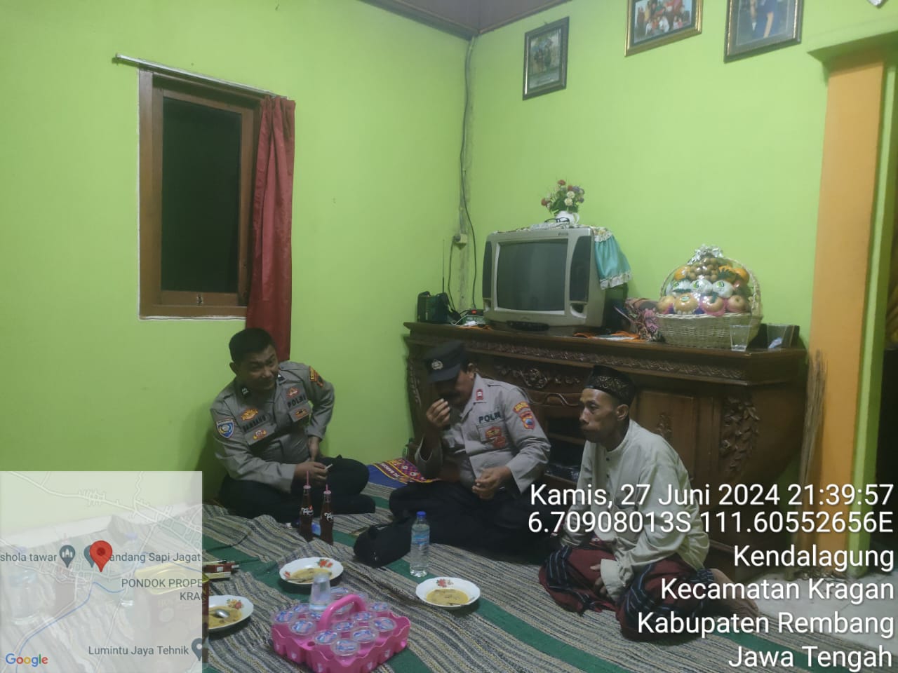 Aiptu Danardi Laksanakan Patroli Dialogis Guna Ciptakan Kamtibmas Yang Aman