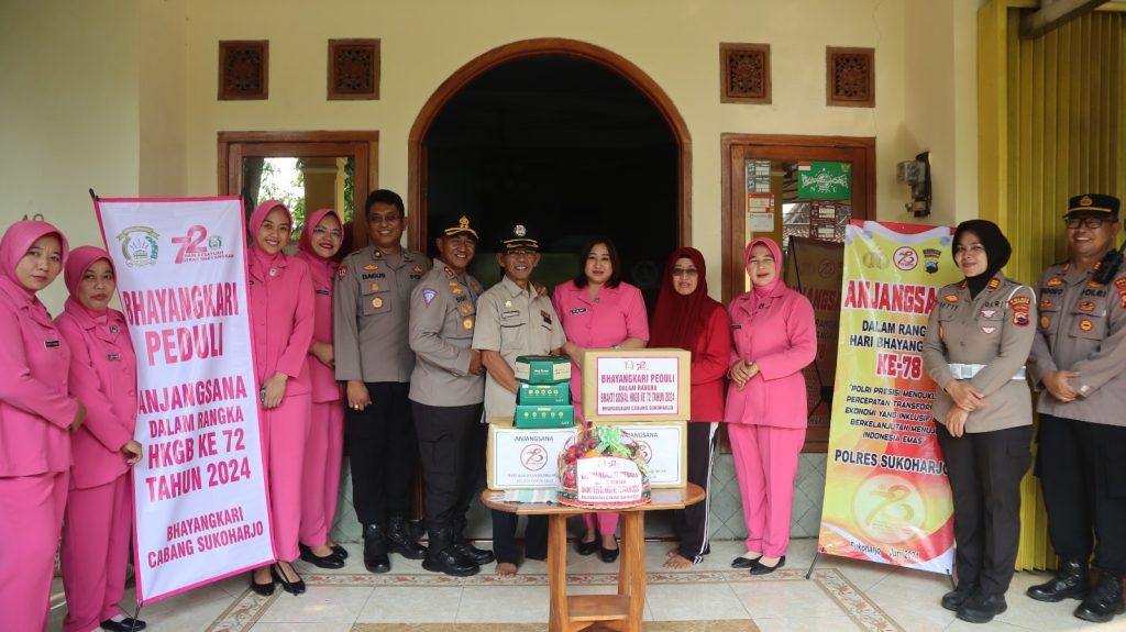 Anjangsana Ke Purnawirawan Polri Dan Warakawuri, Kapolres Sukoharjo Sambut Hari