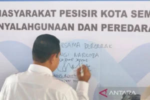 BNN – Masyarakat pesisir Semarang gelar deklarasi lawan peredaran narkoba