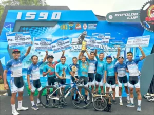 BRCC-Polresta Banyuwangi Mendominasi Hasil Perolehan Medali Tour de Panderman 2024