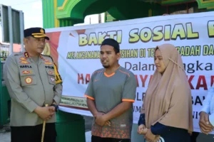 Bakti Sosial di Rumah Ibadah, Polres Humbahas Bangun Sinergitas