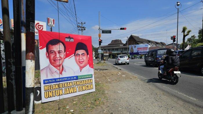 Beredar Ribuan Spanduk Kapolda Jateng Dan Gus Yasin Di Magelang