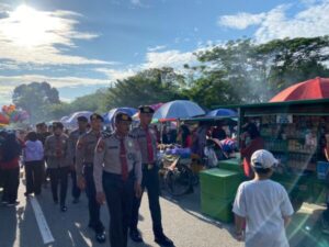 Beri Rasa Aman, Ditpamobvit Rutin Lakukan Pengamanan Car Free Day