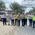 Bersama Stakeholder Terkait, Satlantas Polres Rembang Tinjau Lokasi Troublespot &