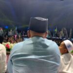 Bhabinkamtibmas Desa Kalibaru Manis Banyuwangi Monitoring Sholawatan Bersama Kalibaru Manis