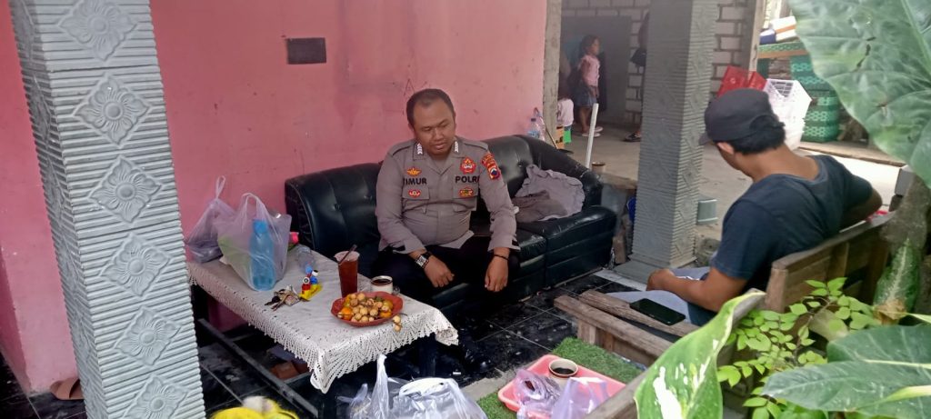 Bincang Dengan Warga Binaan, Bhabinkamtibmas Polsek Rembang Kota Gelar Giat DDS