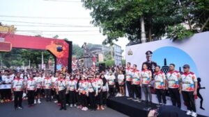 Polda Jawa Tengah Gelar Bhayangkara Run 7,8K: Sinergitas TNI-Polri dan Masyarakat Lewat Olahraga