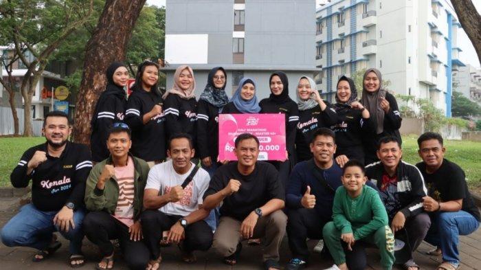 Bhayangkari polresta cilacap raih juara 2 kemala run 2024 kategori