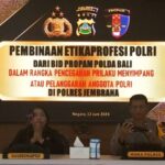 Bid Propam Polda Bali Kegiatan Pembinaan Etika Profesi Polri Di