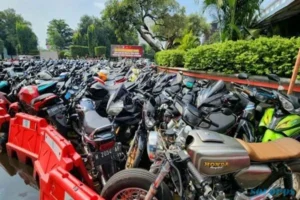 Bulan Mei 2024, Polrestabes Semarang Sita Ratusan Motor dari Balap Liar