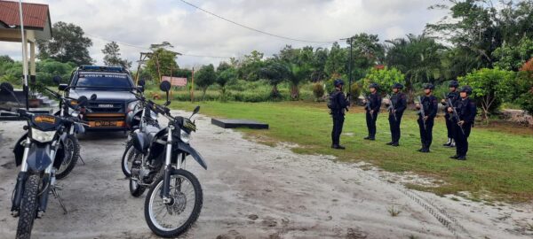 Ciptakan Situasi Kamtibmas, Satbrimob Polda Kalteng Patroli Dialogis Ke Tempat