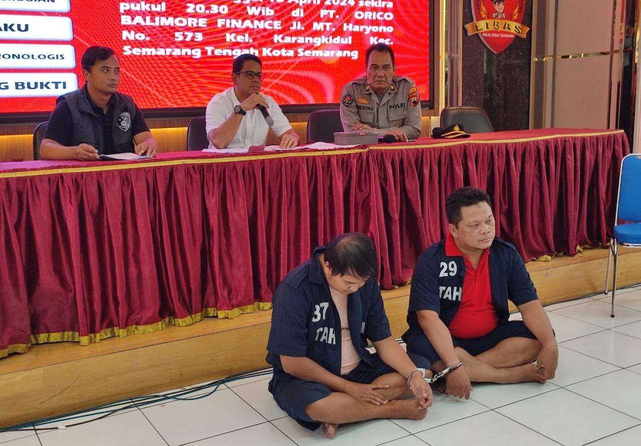 Curi Laptop, Dua Bapak Bapak Di Semarang Diringkus Polisi