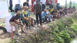 Dalam Rangka Hut Bhayangkara ke 78, Polres Lamandau Adakan Lomba Mancing