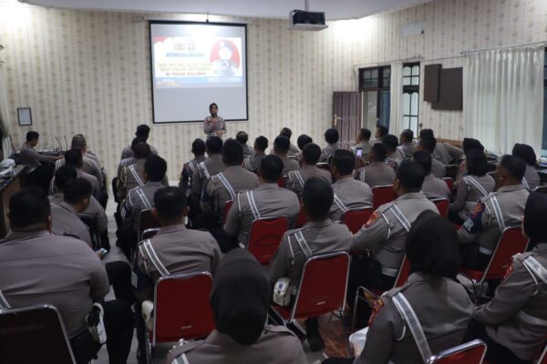 Ditlantas Polda Kalteng Sosialisasi Nilai Nilai Kepahlawanan Komjen Pol (p) M.