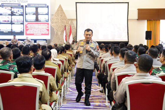 Gelar Silaturahmi, Kapolda Jawa Tengah Ajak Tiga Pilar Banjarnegara Jaga