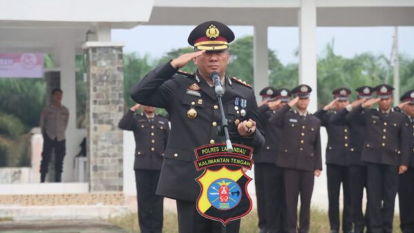 Gelar Ziarah Dan Tabur Bunga, Polres Lamandau Sambut Hut Bhayangkara