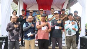 Gelar Lomba Mancing, Polres Lamandau Semarakkan HUT Bhayangkara ke 78