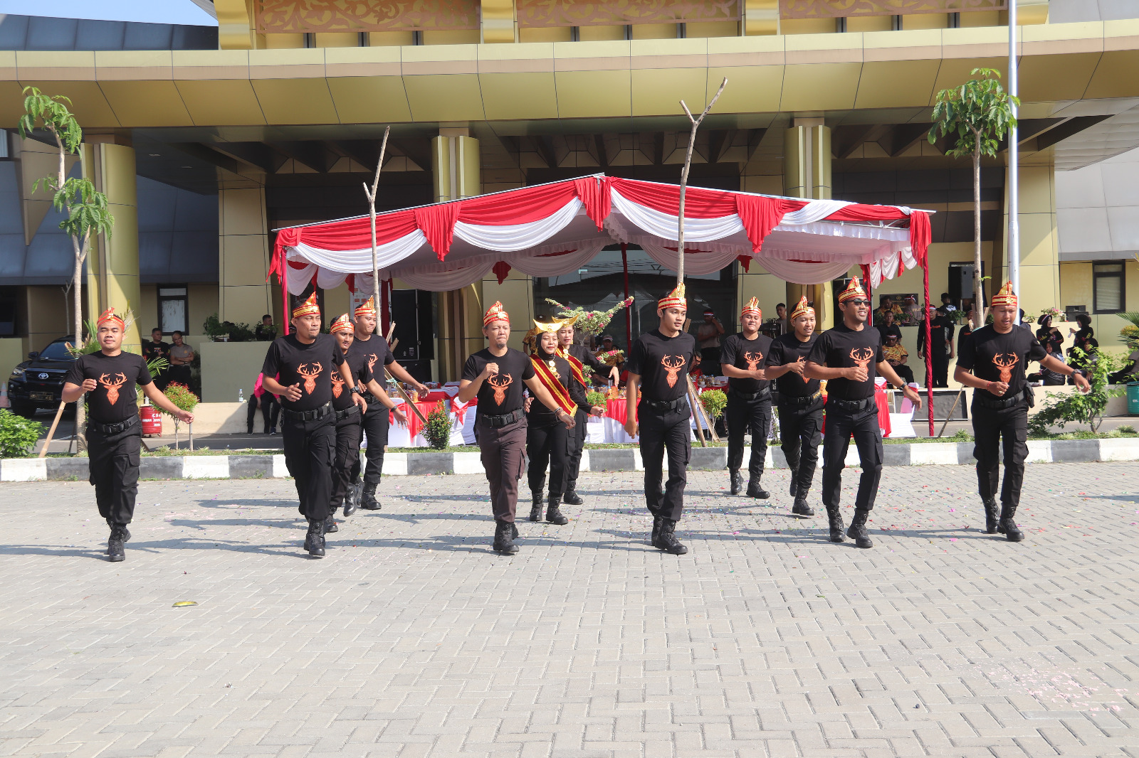 Hari Bhayangkara Ke 78, Polres Sukoharjo Gelar Lomba Nari Kaka