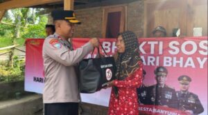 Polresta Banyuwangi Gelar Kegiatan Bakti Sosial Menyambut Hari Bhayangkara ke-78