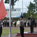 Hari Lahir Pancasila 2024, Polres Humbahas Gelar Upacara Bendera