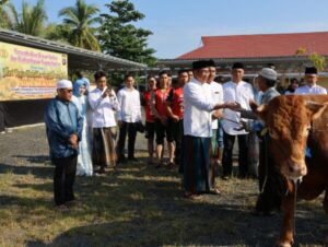 Hari Raya Idul Adha 1445 H,  Polda Kalteng Kurban 56 Sapi dan 2 Kambing