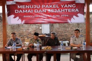 Agar Desa Pakel Damai dan Sejahtera, Polresta Banyuwangi Inisiasi Dialog Dengan Semua Pihak