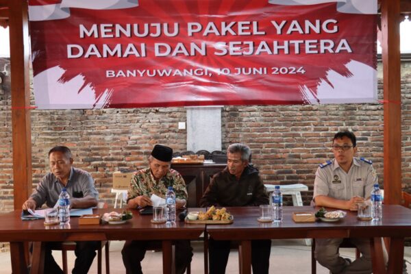 Hindari Konfflik, Polresta Banyuwangi Inisiasi Dialog Menuju Desa Pakel Damai