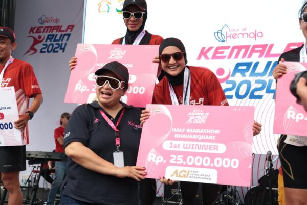 Ikuti Kemala Run 2024, Polda Kalteng Berhasil Raih 2 Medali