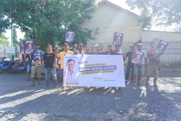 Irjen Ahmad Luthfi Didukung Komunitas Tukang Becak Pantura Kabupaten Brebes