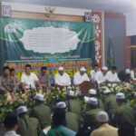 Jaga Kamtibmas, Polsek Songgon Banyuwangi Amankan Milad Ke 7 Majlis Khoirul