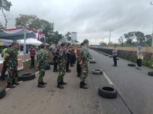 Jelang Hari Bhayangkara Ke-78, Apel Gabungan Polri-TNI Sukseskan Kapolresta Banyuwangi Cup Dragbike