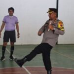 Jelang Hari Bhayangkara Ke 78, Polres Humbahas Gelar Turnamen Futsal Kapolres