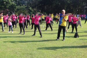 Polres Lamandau Gelar Jalan Sehat dan Family Gathering Hari Bhayangkara ke-78