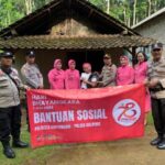 Jelang Hari Bhayangkara Ke 78, Polsek Kalipuro Banyuwangi Bagi Bantuan Sosial