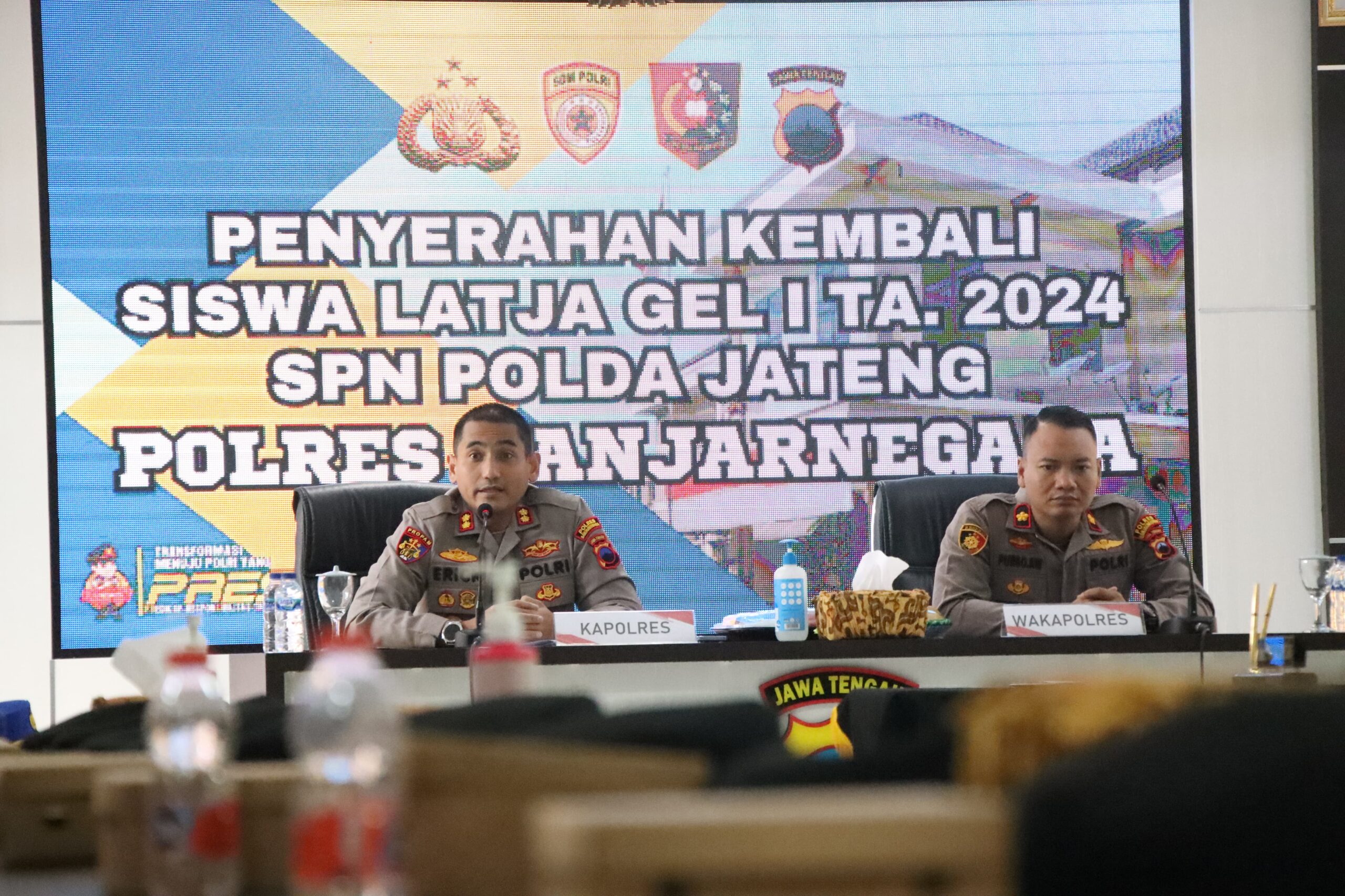 Kapolres Banjarnegara Beri Pesan Pada 24 Siswa Spn Polda Jateng