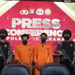 Kapolres Jembrana Pimpin Press Release Kasus Penyelundupan Penyu Hijau