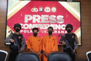 Kapolres Jembrana Pimpin Press Release Kasus Penyelundupan Penyu Hijau